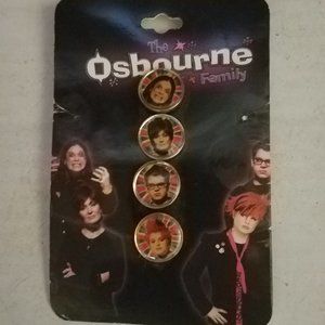 Rare The Osbourne Family Pins